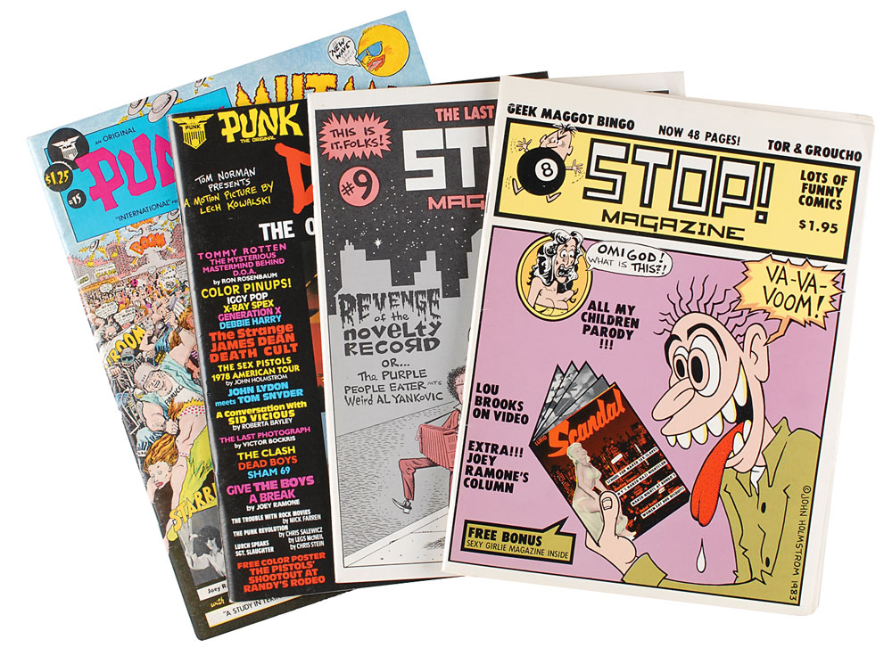 Lot #7480 Punk Rock Magazines