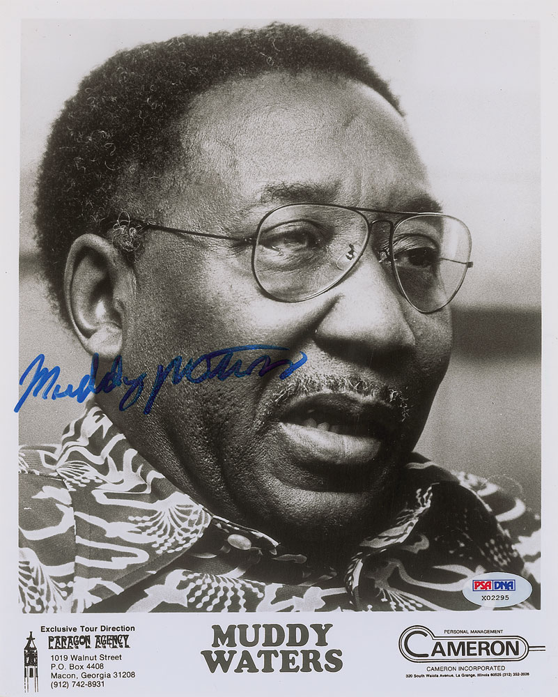 Lot #7186 Muddy Waters Signed Photograph