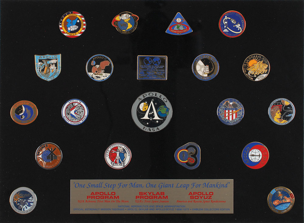 Lot #9215 Apollo and Skylab Pin Set