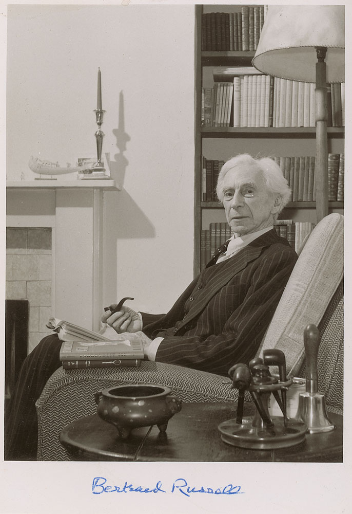 Lot #349 Bertrand Russell