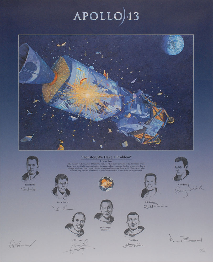 Lot #5070 Apollo 13 Signed Print