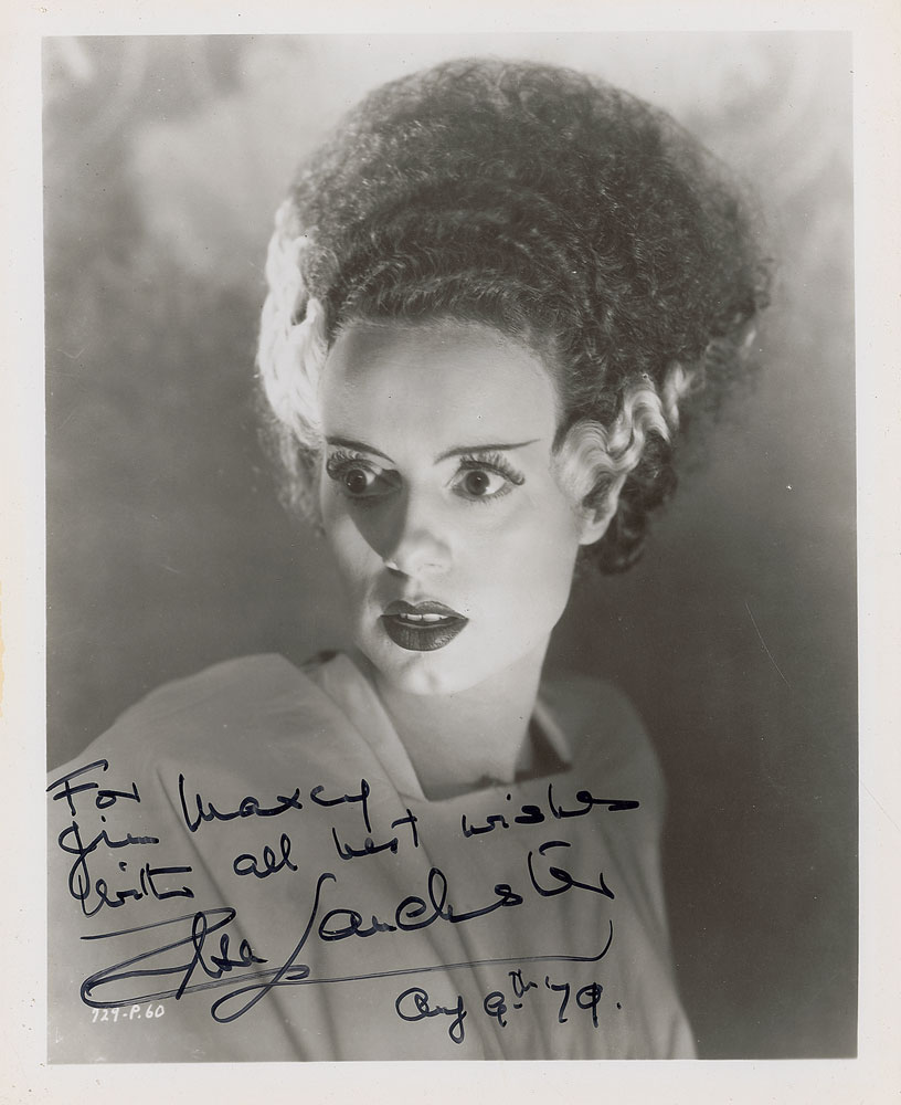 Lot #940 Elsa Lanchester