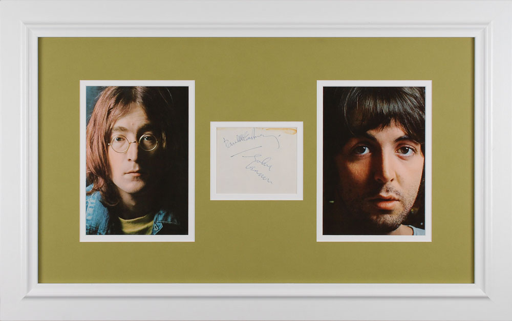 Lot #727 Beatles: Lennon and McCartney