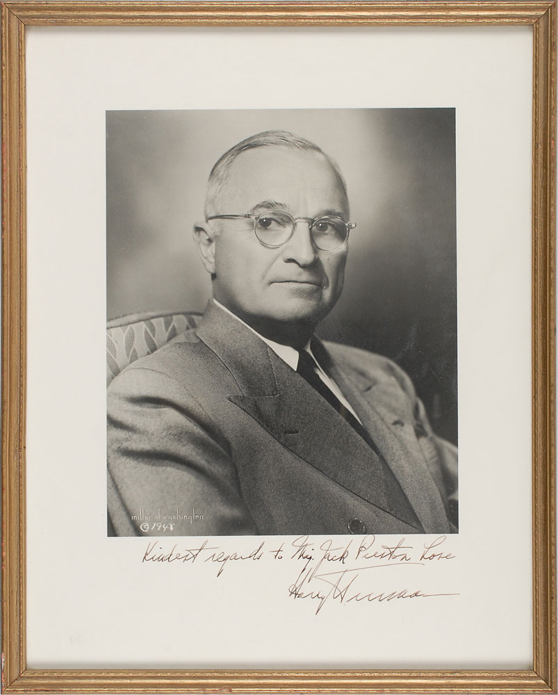 Lot #48 Harry S. Truman