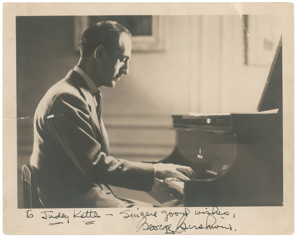 Lot #738 George Gershwin