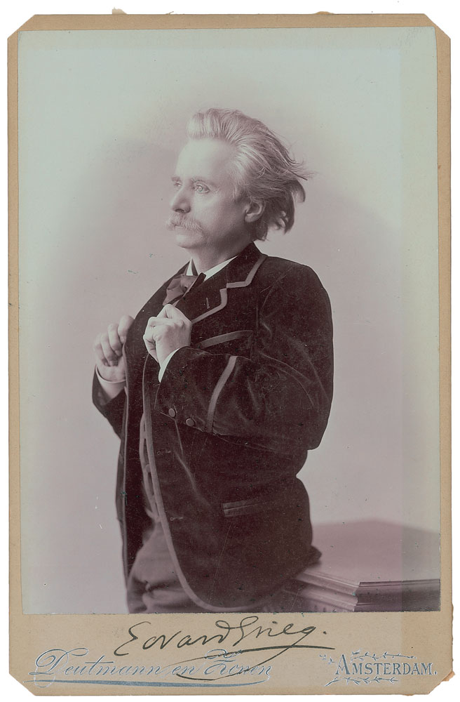 Lot #673 Edvard Grieg