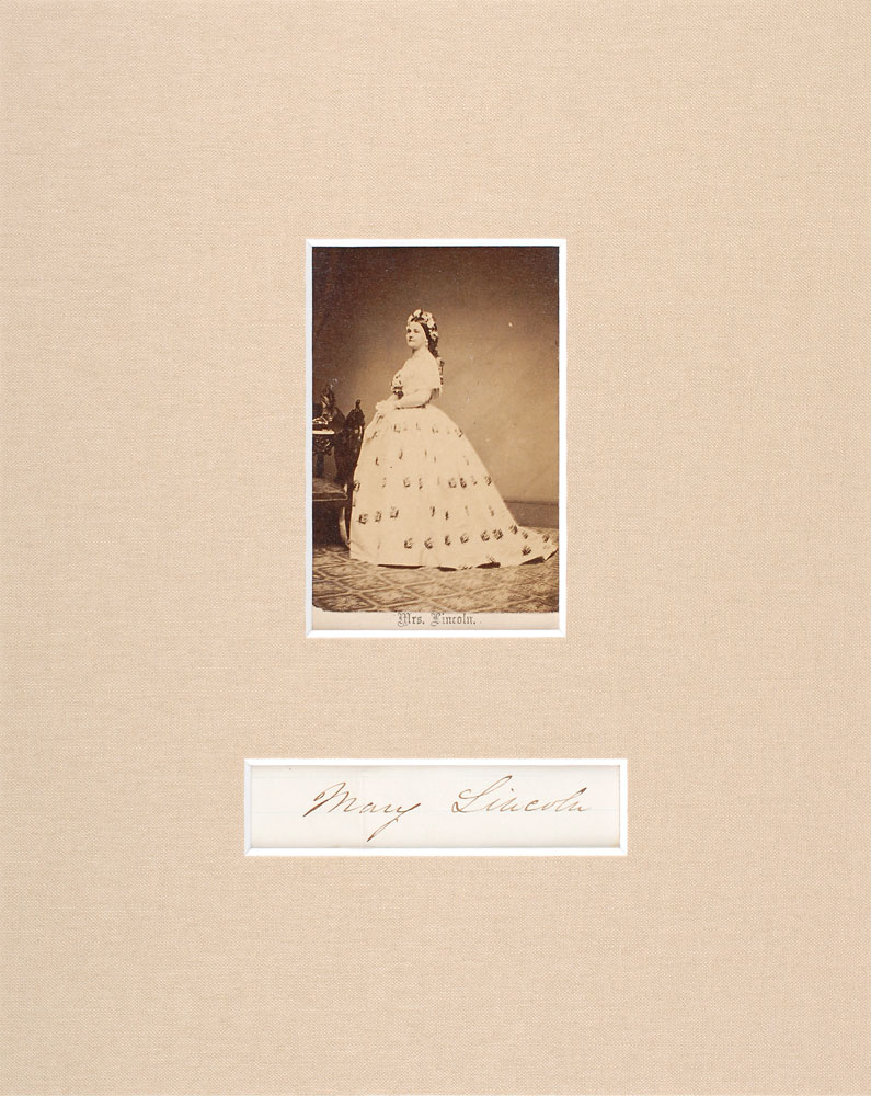 Lot #30 Mary Todd Lincoln