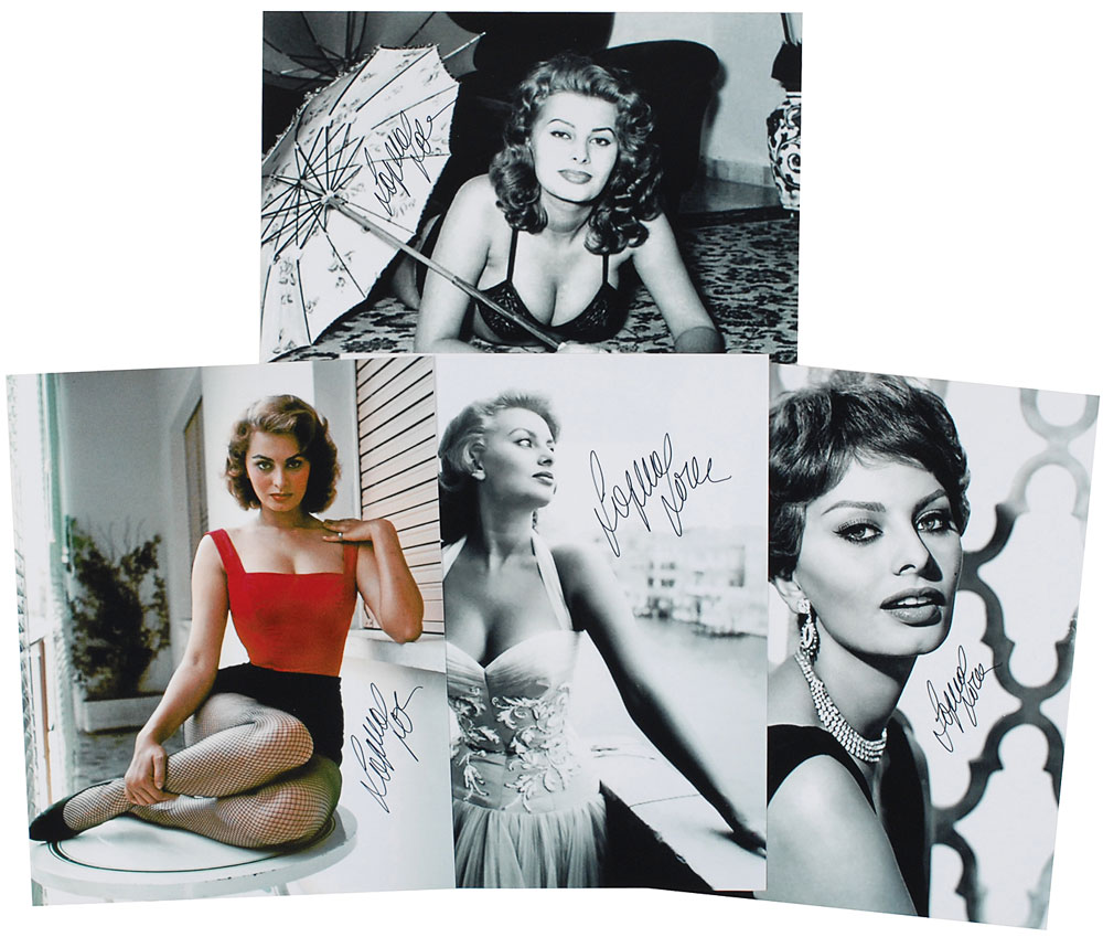 Lot #883 Sophia Loren