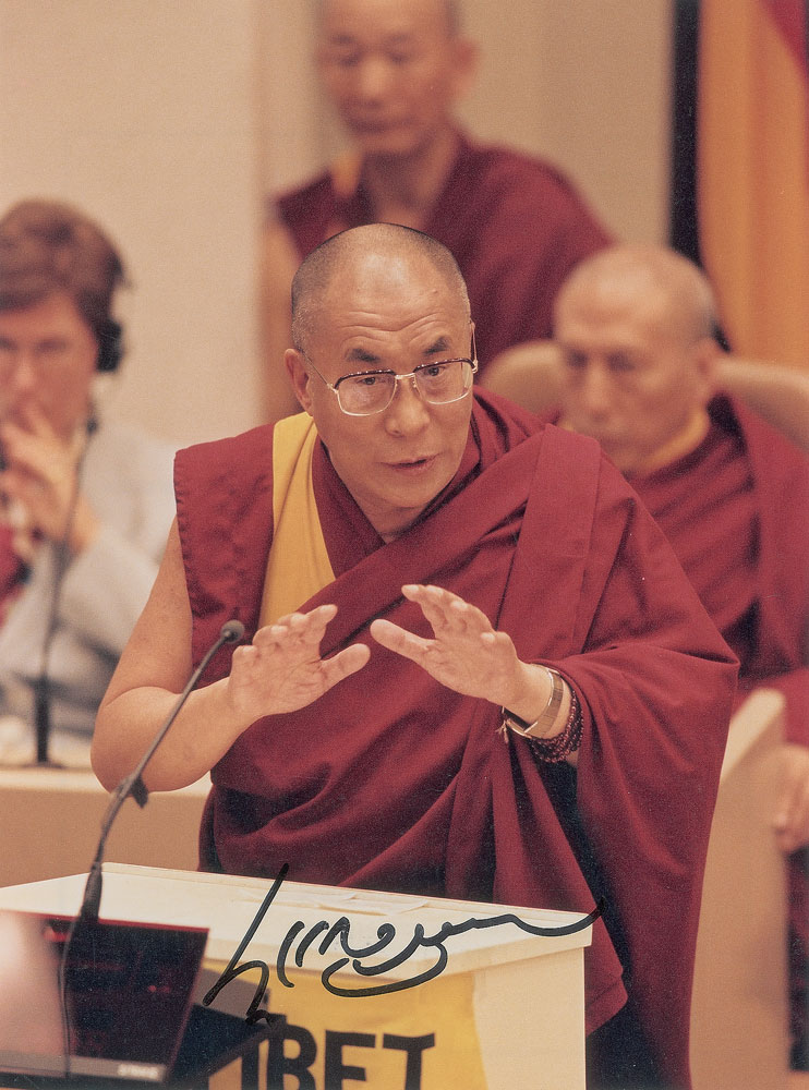 Lot #286 Dalai Lama