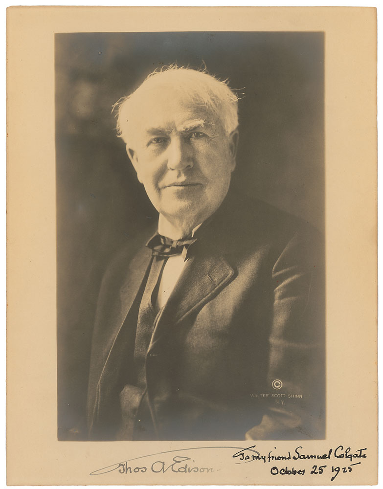 Lot #180 Thomas Edison