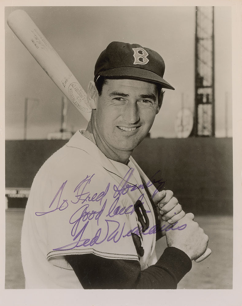 Lot #987 Ted Williams