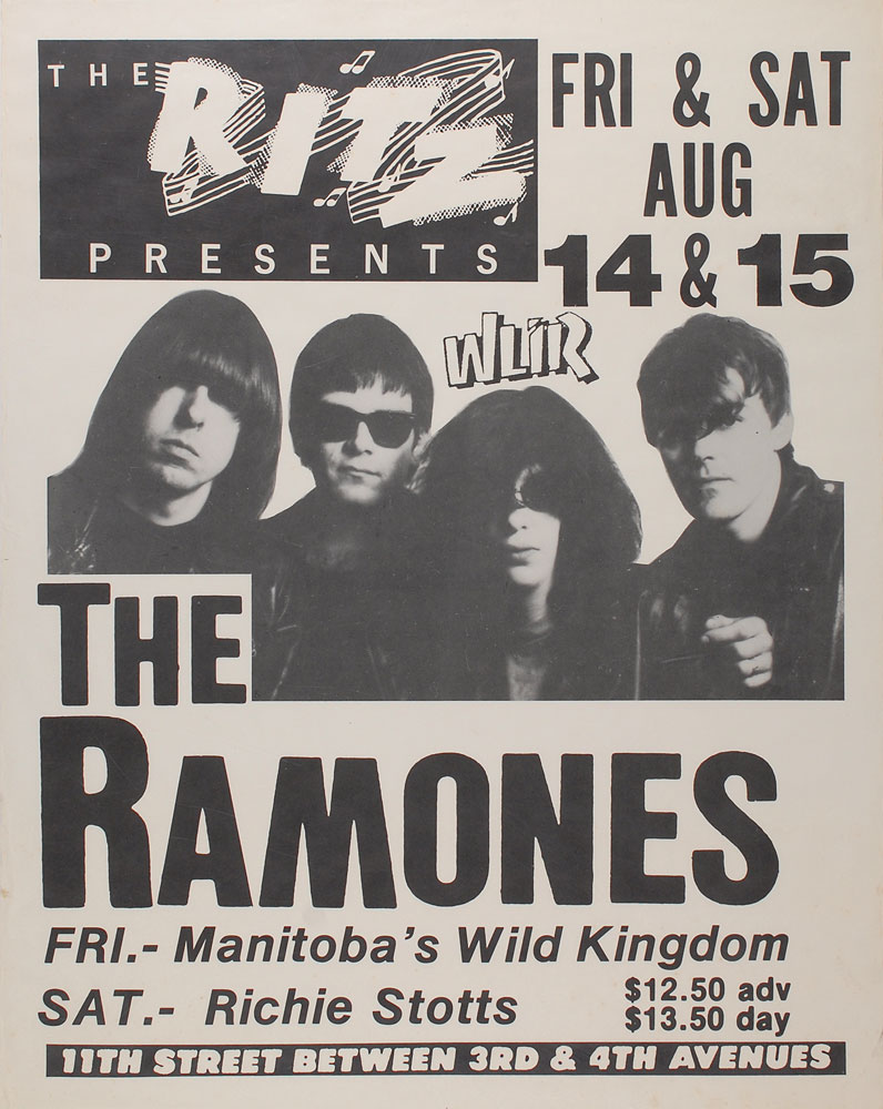 Lot #7427 The Ramones Pair of Posters
