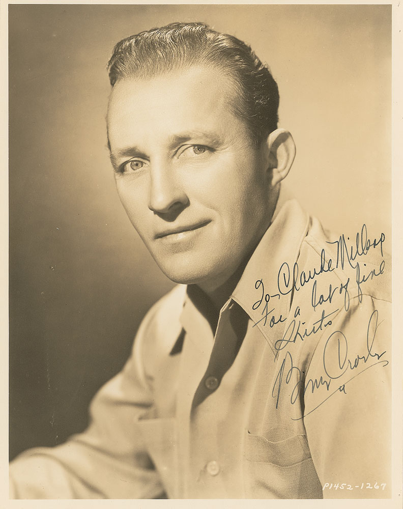 Lot #862 Bing Crosby