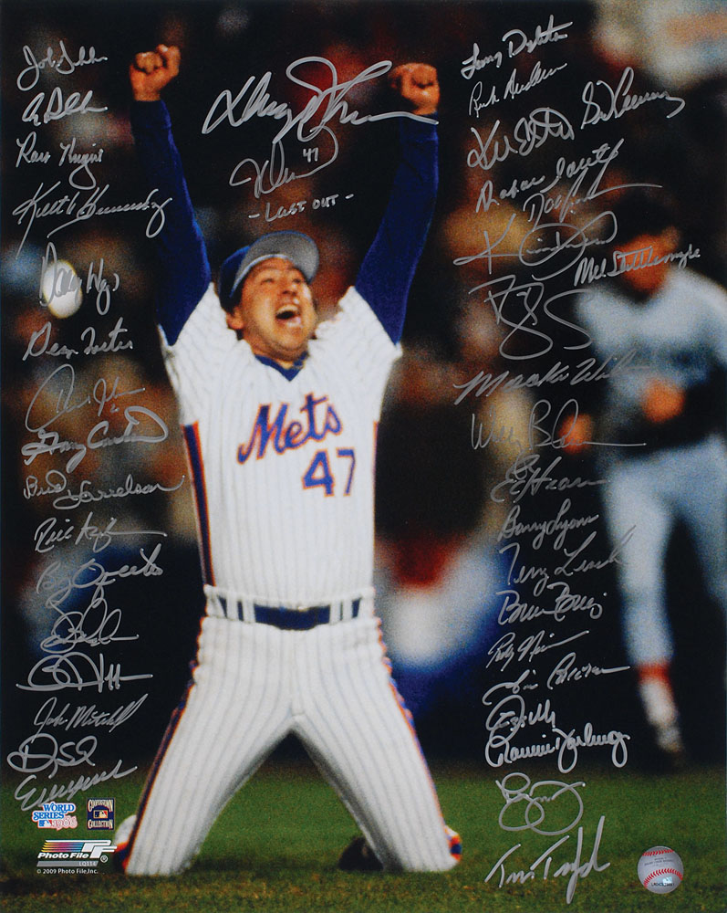Lot #1016 NY Mets: 1986