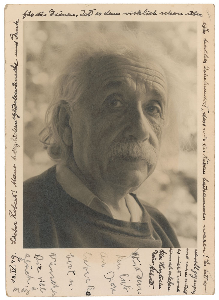 Lot #184 Albert Einstein