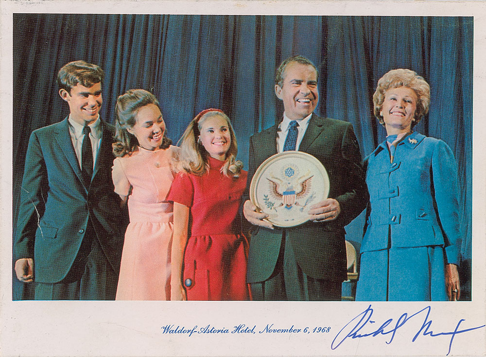 Lot #137 Richard Nixon