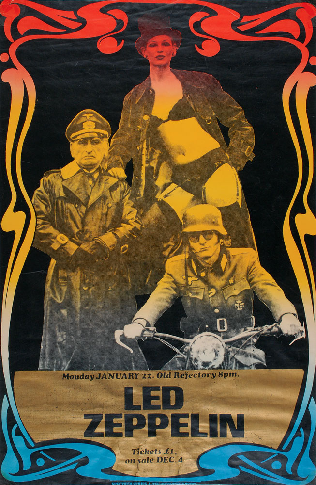 Lot #7142  Led Zeppelin Southampton Poster