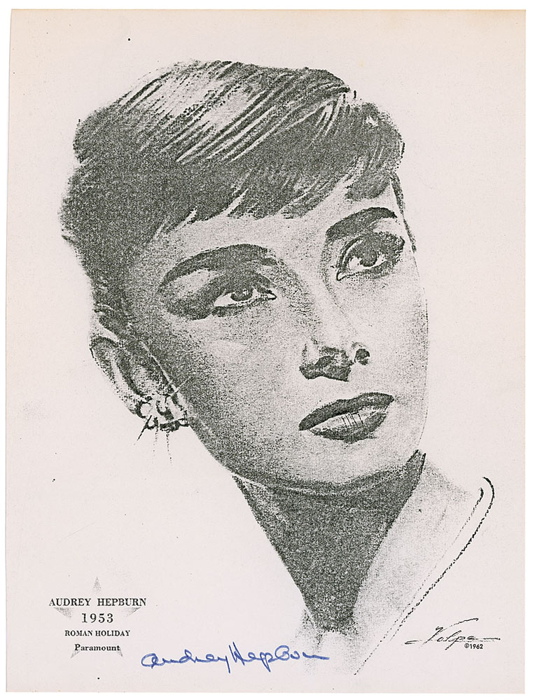 Lot #878 Audrey Hepburn