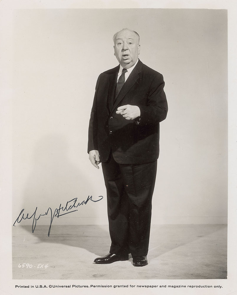 Lot #885 Alfred Hitchcock