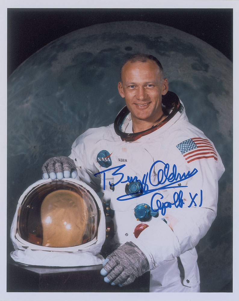 Lot #481 Buzz Aldrin