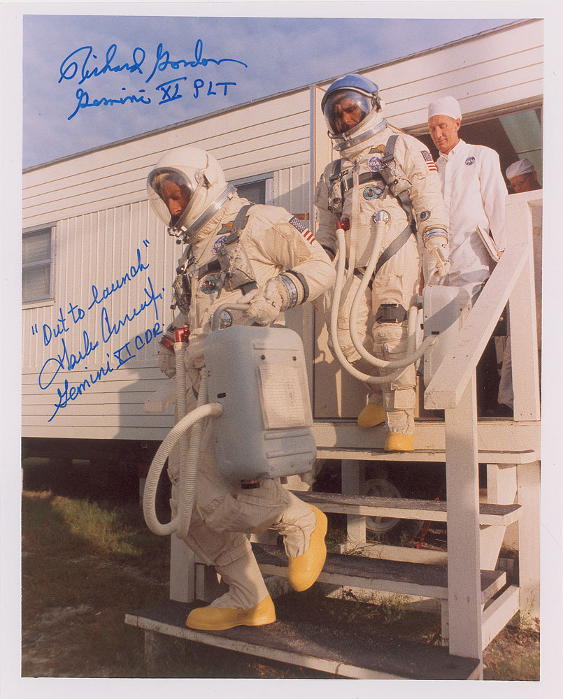Lot #9130 Gemini 11 Signed Photograph