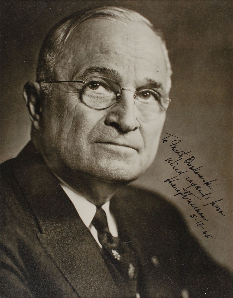 Lot #99 Harry S. Truman