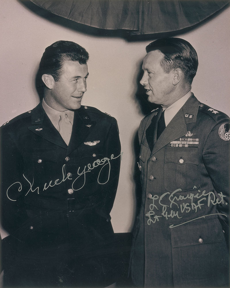 Lot #464 Chuck Yeager and Laurence Craigie
