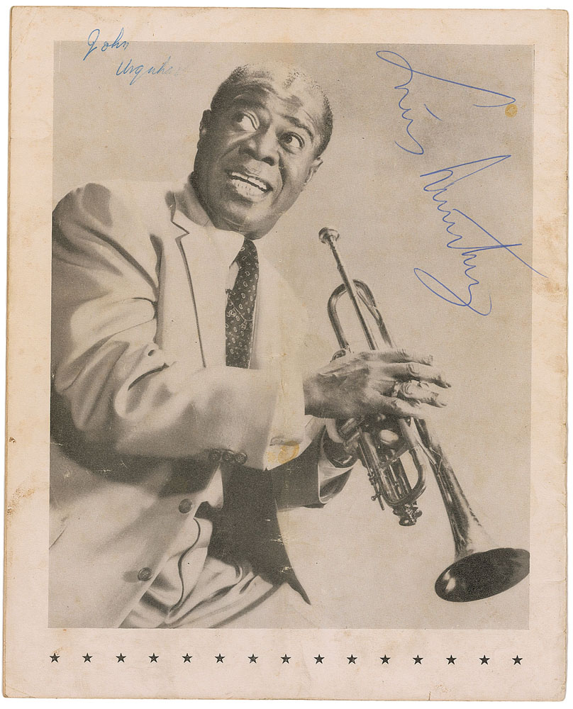 Lot #814 Louis Armstrong