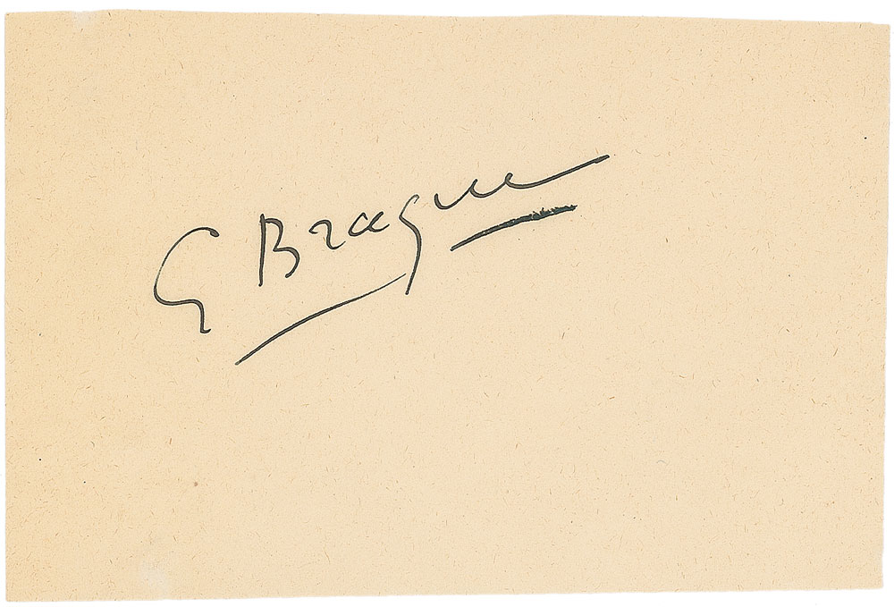 Lot #583 Georges Braque