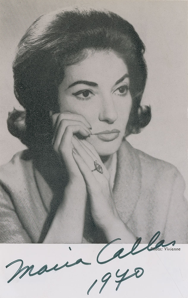 Lot #758 Maria Callas