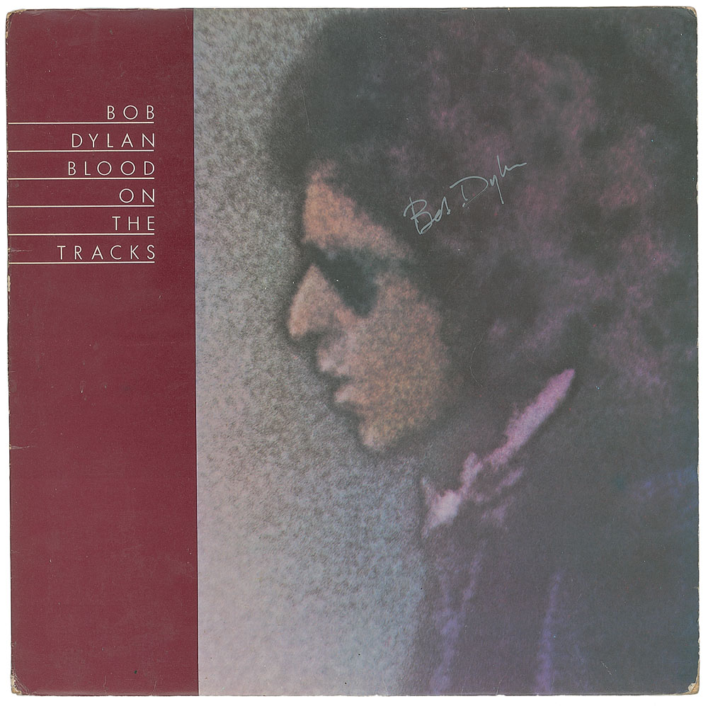 Lot #7086 Bob Dylan Signed Album