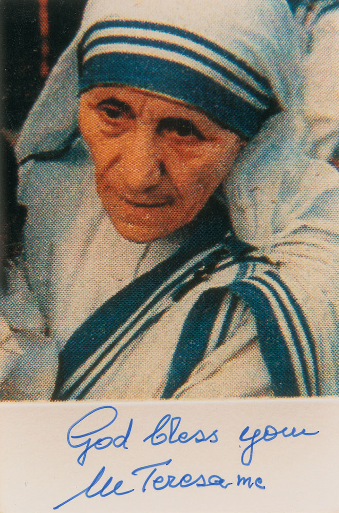 Lot #324 Mother Teresa