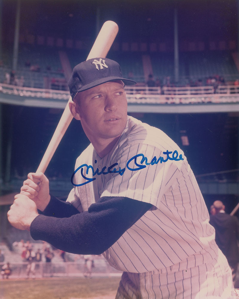 Lot #1011 Mickey Mantle