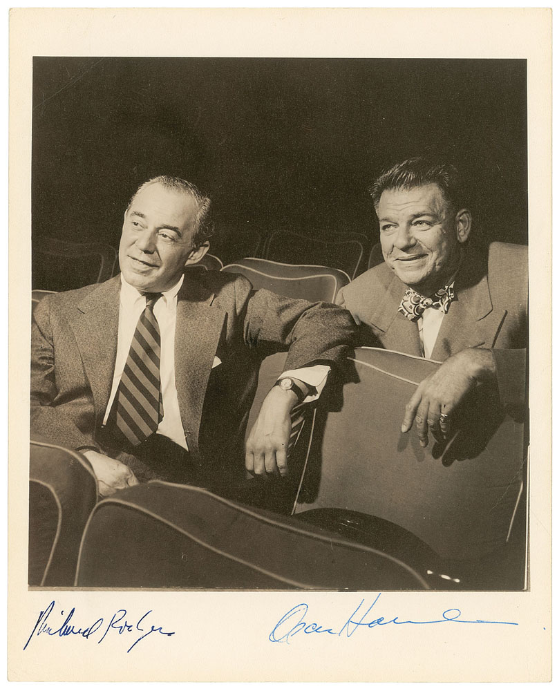 Lot #809 Rodgers and Hammerstein