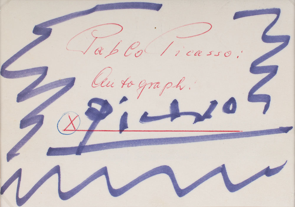 Lot #626 Pablo Picasso