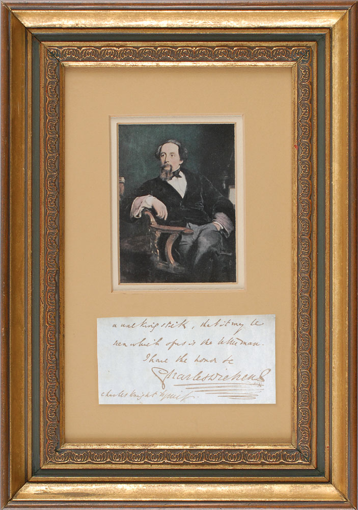 Lot #632 Charles Dickens