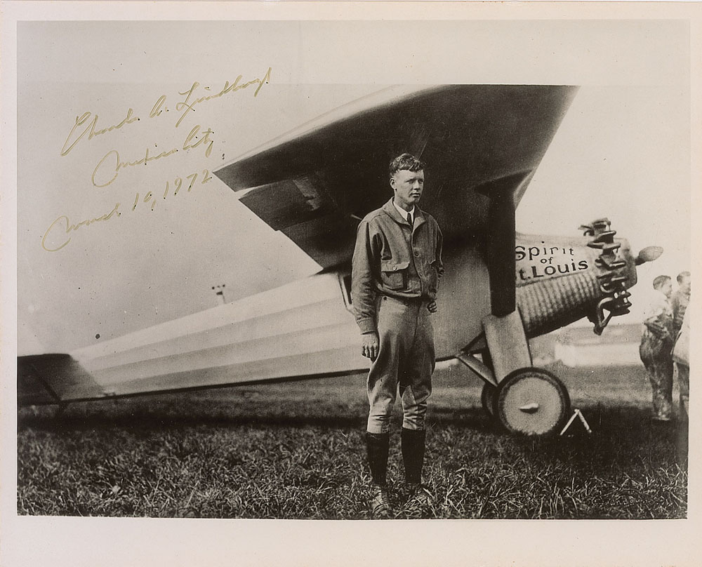Lot #459 Charles Lindbergh