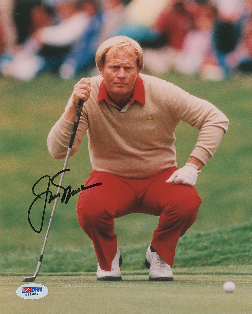 Lot #1020 Arnold Palmer and Jack Nicklaus