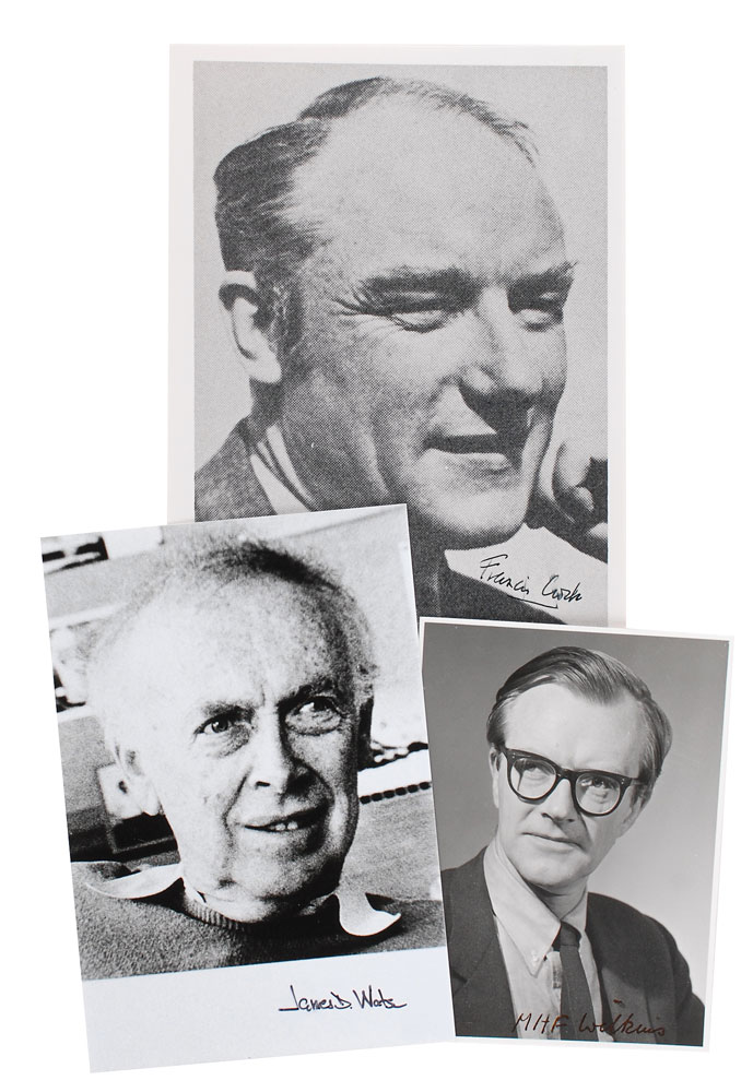 Lot #310 DNA: Watson, Crick, and Wilkins
