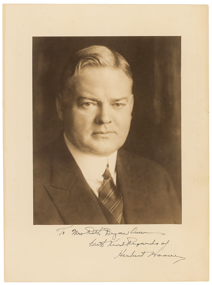 Lot #95 Herbert Hoover