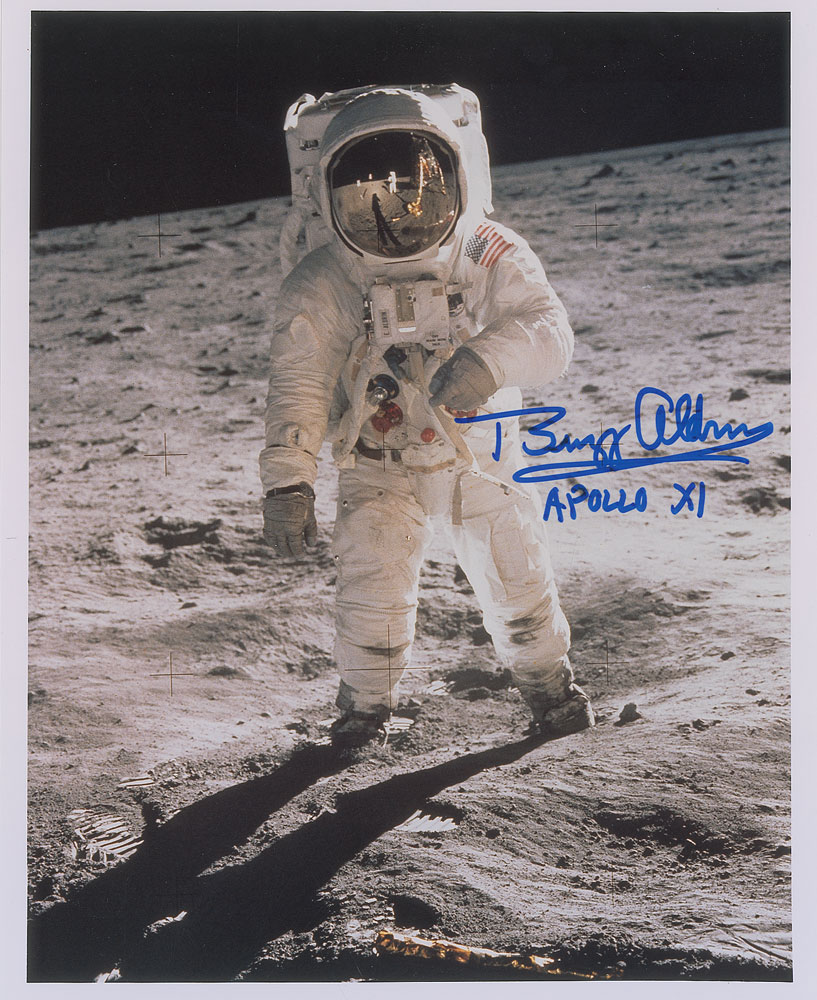 Lot #497 Buzz Aldrin