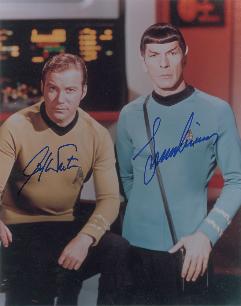 Lot #1012 Star Trek: Shatner and Nimoy