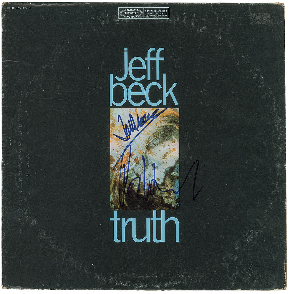 Lot #845 Jeff Beck and Rod Stewart