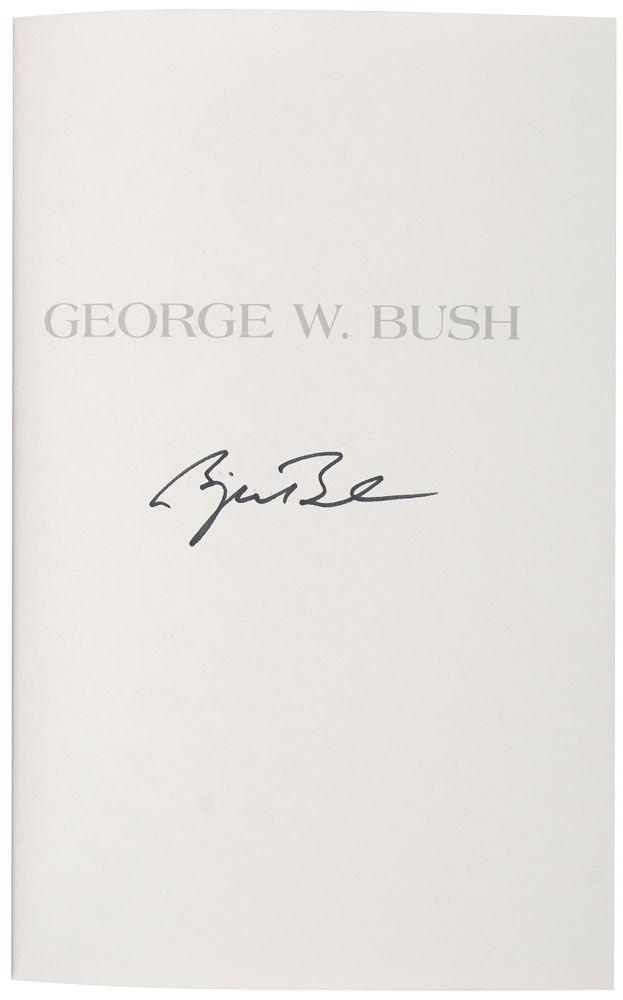 Lot #151 George W. Bush