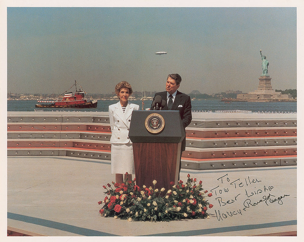 Lot #119 Ronald and Nancy Reagan