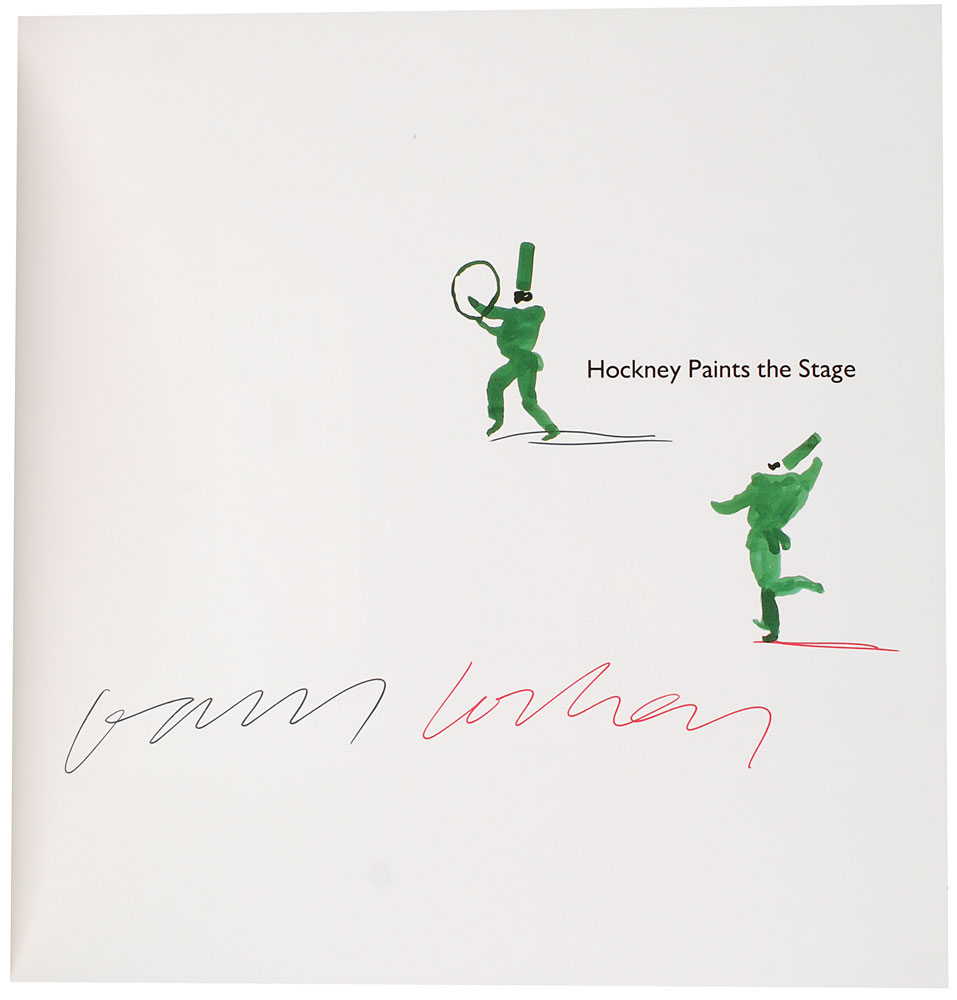 Lot #641 David Hockney