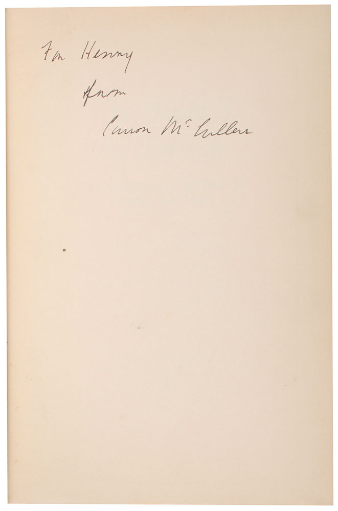 Lot #661 Carson McCullers