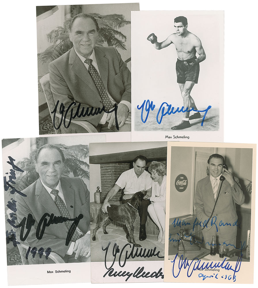 Lot #1076 Max Schmeling
