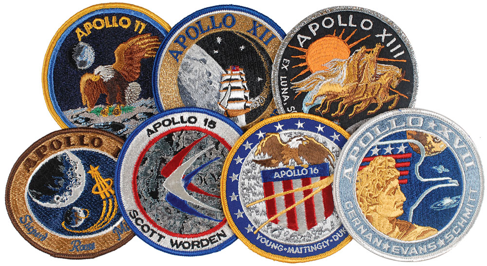 Lot #9209 Apollo Set of Seven Patches