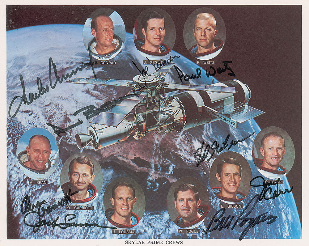 Lot #6595 Skylab Signed Photograph